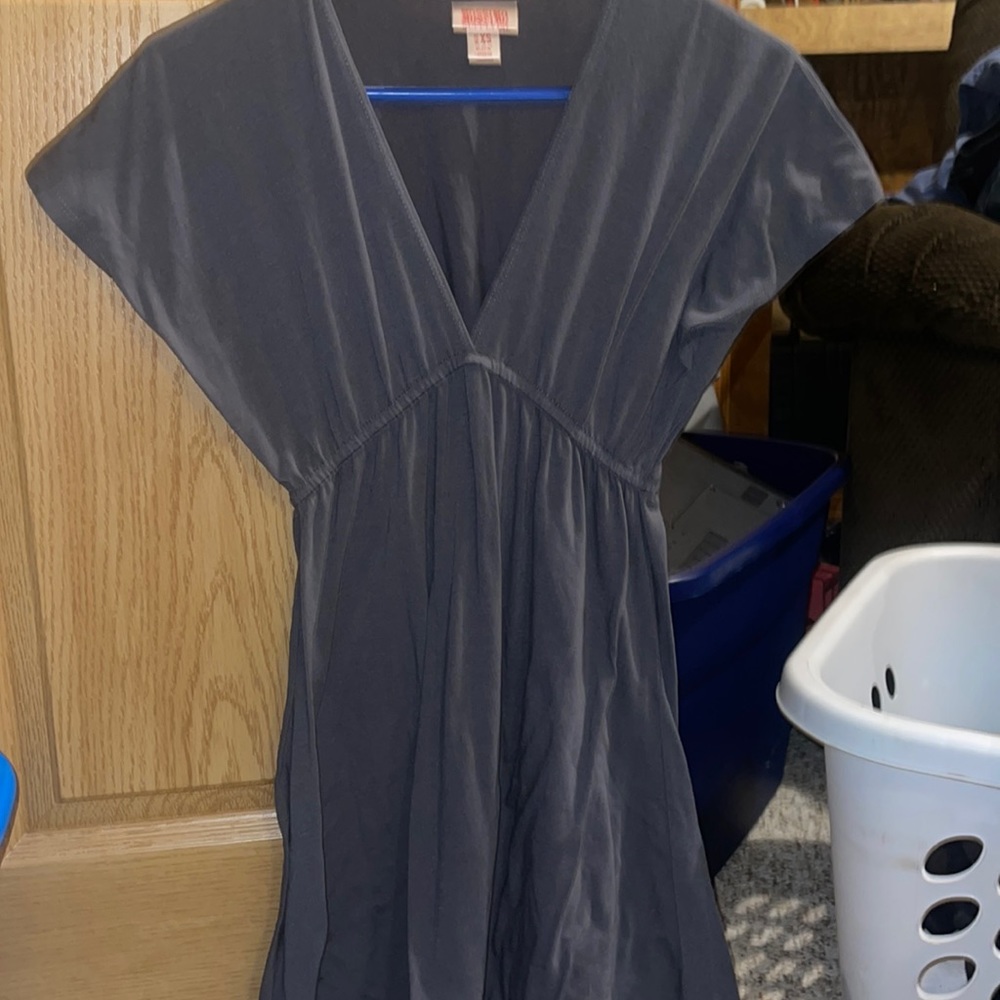 gray dress